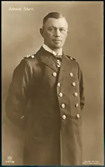 World War I Naval Leaders Prints: Reinhard Scheer