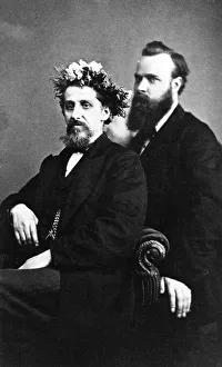 Rev Francis Ward Monck and William Oxley, spiritualists Rev Francis Ward Monck and William Oxley, spiritualists