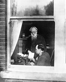 Salvation Army Founder Prints: Rev. William Booth in his study, 1906