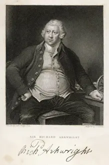 Richard Arkwright Print - Spinning Jenny Inventor