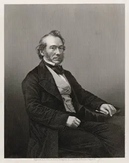 Richard Cobden Print - Portrait of the British Statesman