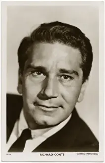 Richard Conte Print, 1910-1975 American Actor