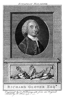 Historical Figures Of The UK Prints: Richard Glover