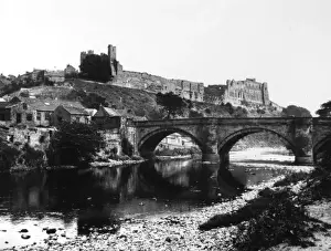Richmond Castle Print: Norman Conquest Era Architecture