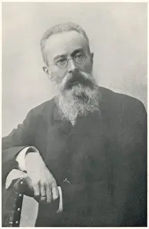Rimsky-Korsakov Print - Portrait of a Russian Composer in Later Life