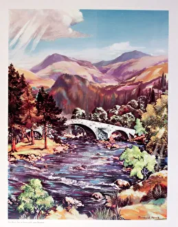 River Dee at Invercauld near Braemar River Dee at Invercauld near Braemar