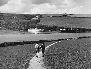 Cornish Coastline Scenery Prints: The River Gannel