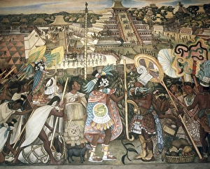 RIVERA, Diego (1886-1957). Totonaca Civilization RIVERA, Diego (1886-1957). Totonaca Civilization