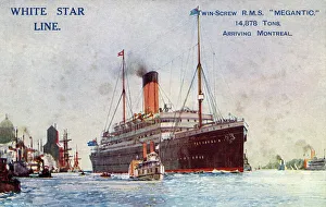 RMS Megantic - White Star Line RMS Megantic - White Star Line