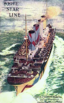 RMS Olympic, cruise ship of the White Star Line, WW1 RMS Olympic, cruise ship of the White Star Line, WW1