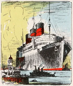 RMS Queen Mary, Cunard Line cruise ship RMS Queen Mary, Cunard Line cruise ship