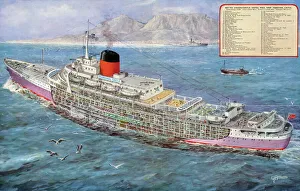 RMS Transvaal Castle by G. H. Davis RMS Transvaal Castle by G. H. Davis