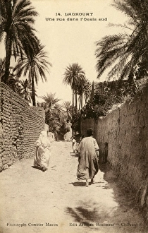 A road in the south of the Oasis, Laghouat A road in the south of the Oasis, Laghouat