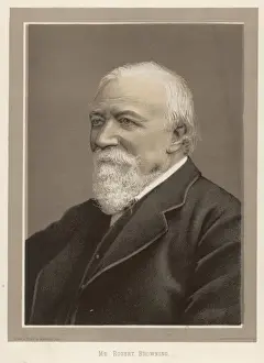 Famous Poets England Prints: Robert Browning