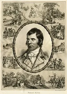 Robert Burns Portrait Prints: Robert Burns
