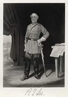 Civil War Leaders Prints: Robert E Lee / T Nast
