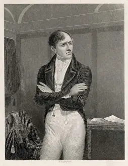 Robert Emmet Print - Irish Patriot Portrait