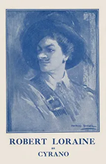 Robert Loraine as Cyrano, Apollo Theatre, Shaftesbury Avenue Robert Loraine as Cyrano, Apollo Theatre, Shaftesbury Avenue