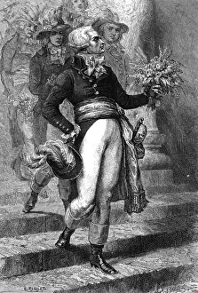 Maximilien Robespierre Prints: Robespierre and Flowers