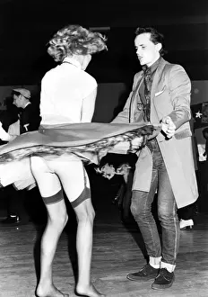 Rock and Roll Dancing Couple Print, 1960s