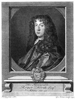 English Statesman History Prints: Roger North