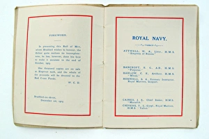 Roll of Honour, Bradford-on-Avon, 1915 Roll of Honour, Bradford-on-Avon, 1915