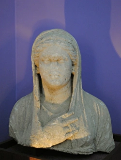 Roman bust of a woman. 1st century AD. Ukraine Roman bust of a woman. 1st century AD. Ukraine
