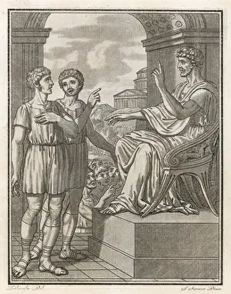 Historical Figures Portraits Prints: Roman Censor