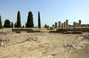 Roman city of Italica. Domus of the Exedra. Spain Roman city of Italica. Domus of the Exedra. Spain