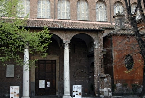Rome. Basilica of Saint Sabina. Exterior Rome. Basilica of Saint Sabina. Exterior