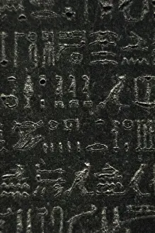 The Rosetta Stone Print: Hieroglyphic Decree of Ptolemy V
