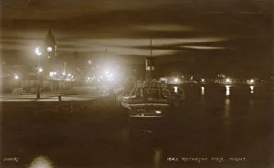 Rothesay Pier, Rothesay, Bute, Scotland at night Rothesay Pier, Rothesay, Bute, Scotland at night