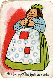 The Round Game of Happy Families, Mrs Scraps The Round Game of Happy Families, Mrs Scraps