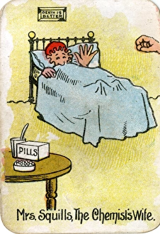 The Round Game of Happy Families, Mrs Squills The Round Game of Happy Families, Mrs Squills
