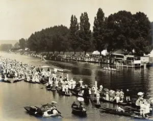 Rowing Regatta Print, c.1912