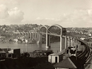 Royal Albert Bridge at Plymouth, Devon