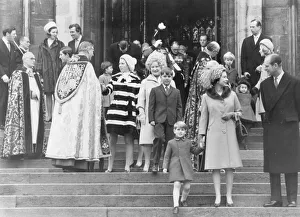 Royal Family at Christmas Service, 1969 Royal Family at Christmas Service, 1969