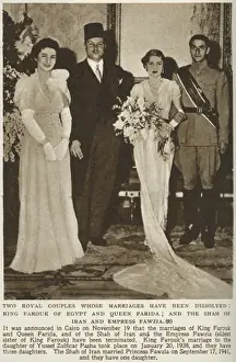 Egyptian Monarchy History Prints: Royal marriages dissolved