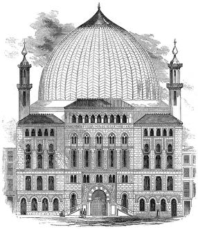 The Royal Panopticon, Leicester Square, London, 1852 The Royal Panopticon, Leicester Square, London, 1852