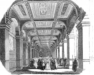 Royal Procession in the North Ambulatory of the Royal Exchan Royal Procession in the North Ambulatory of the Royal Exchan