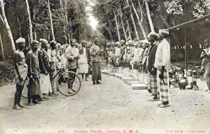 Rubber Plantation - Malaysia - Overseer and Coolies Rubber Plantation - Malaysia - Overseer and Coolies