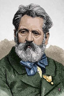 Rudolf von Alt (1812-1905). Colored engraving Rudolf von Alt (1812-1905). Colored engraving