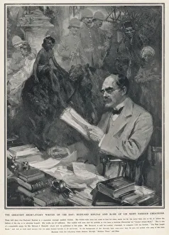 Rudyard Kipling by Cyrus Cuneo