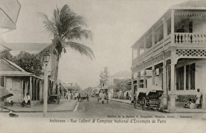 Rue Colbert in Antsirabe, Madagascar Rue Colbert in Antsirabe, Madagascar