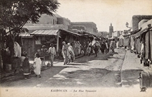 Rue Saussier, Kairouan, Tunisia, North Africa Rue Saussier, Kairouan, Tunisia, North Africa