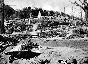 The Ruins at Kohima, Burma; Second World War, 1944 The Ruins at Kohima, Burma; Second World War, 1944