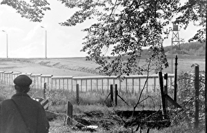 Rural view of the Berlin Wall, Berlin, Germany Rural view of the Berlin Wall, Berlin, Germany