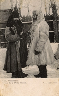 Russian fur coat best sale men