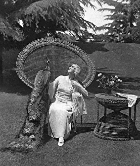 Ruth St. Denis Print, 1917