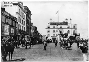 Ryde Print - Royal Pier Hotel, 1909